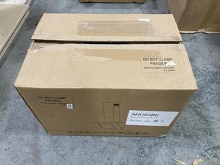 Lot 606  
            Chesterfield SR36 - Collection Only 

                
60CM BLACK ANGLED GLASS HOOD MODEL NO. - ANG60BK (COLLECTION ONLY) (LOCATION: SR3...