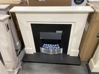 Lot 613  
            Chesterfield SR36 - Collection or Optional Delivery Available 

                
KATELL ELECTRIC HEATER IN CREAM AND BLACK MODEL NO. - ECO16SW (LOCATION: SR36 B3)