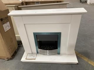 Lot 623  
            Chesterfield SR36 - Collection or Optional Delivery Available 

                
KATELL ELECTRIC FIREPLACE IN WHITE (LOCATION: SR36 B3)