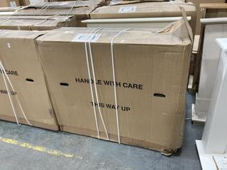 Lot 624  
            Chesterfield SR36 - Collection or Optional Delivery Available 

                
KATELL ELECTRIC FIREPLACE IN WHITE / BRUSHED STEEL COAL - MOD NO MRT023LS (LOCATI...