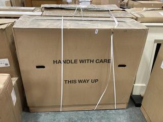 Lot 627  
            Chesterfield SR36 - Collection or Optional Delivery Available 

                
KATELL ELECTRIC FIREPLACE IN WHITE / BRUSHED STEEL COAL - MOD NO MRT023LS (LOCATI...