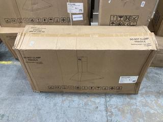 Lot 643  
            Chesterfield SR36 - Collection or Optional Delivery Available 

                
100CM BLACK CHIMNEY HOOD - MOD NO UBSCH100BK (LOCATION: SR36 B3)