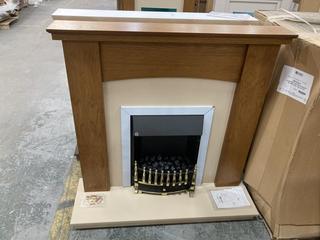 Lot 644  
            Chesterfield SR36 - Collection or Optional Delivery Available 

                
KATELL ELECTRIC FIREPLACE IN BROWN - MOD NO ECO16SW (LOCATION: SR36 B3)