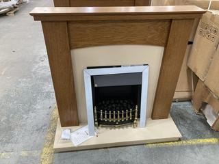 Lot 645  
            Chesterfield SR36 - Collection or Optional Delivery Available 

                
KATELL ELECTRIC FIREPLACE IN BROWN - MOD NO ECO16SW (LOCATION: SR36 B3)