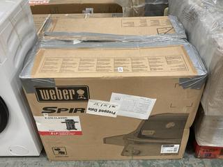 Lot 648  
            Chesterfield SR36 - Collection or Optional Delivery Available 

                
WEBER SPIRIT E210 CLASSIC BBQ (LOCATION: SR36 B3)