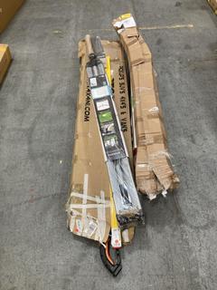 Lot 690  
            Chesterfield SR36 - Collection or Optional Delivery Available 

                
5 X ASSORTED ITEMS TO INCLUDE BRABANTIA WALLFIX 24M (LOCATION: SR36 B4)