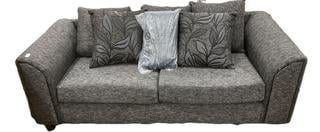 Lot 701  
            Chesterfield SR36 - Collection or Optional Delivery Available 

                
2.5 SEATER GREY SOFA WITH 5 CUSHIONS (LOCATION: SR36 B4)