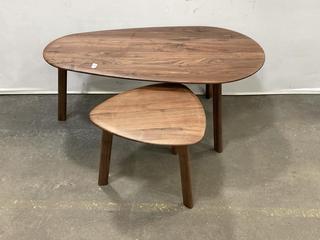 Lot 72  
            Chesterfield SR36 - Collection or Optional Delivery Available 

                
MADRID COFFEE TABLE NEST WALNUT 1100X600X450MM - ITEM NO. 569985 - ORIGINAL RRP £...