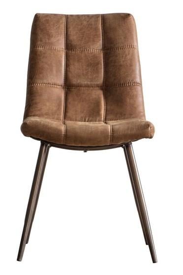 Lot 78  
            Chesterfield SR36 - Collection or Optional Delivery Available 

                
DARWIN BROWN CHAIR (2PK) - ITEM NO. 244107 - ORIGINAL RRP £479.95 (LOCATION: SR36...