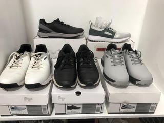 Lot 793  
            Chesterfield SR36 - Collection or Optional Delivery Available 

                
5 ASSORTED ITEMS TO INCLUDE STROMBERG OASIS 24 IN KHAKI UK SIZE 8 (LOCATION: SR36...