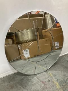 Lot 79  
            Chesterfield SR36 - Collection Only 

                
ROUND THOMAS KENT LONDON MIRROR CLOCK - COLLECTION ONLY (LOCATION: SR36 A6)