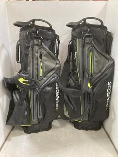 Lot 817  
            Chesterfield SR36 - Collection or Optional Delivery Available 

                
BENROSS GOLF BAG IN BLACK/GREY/LIME TO INCLUDE BENROSS GOLF BAG IN BLACK/GREY/LIM...