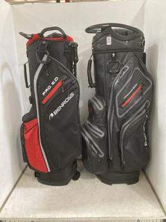 Lot 819  
            Chesterfield SR36 - Collection or Optional Delivery Available 

                
BENROSS GOLF BAG IN BLACK.GREY/RED TO INCLUDE BENROSS GOLF BAG IN BLACK/GREY/RED ...