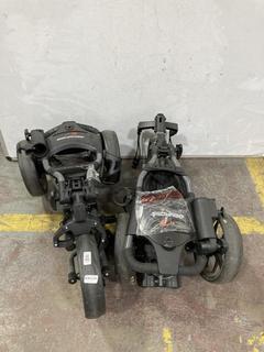 Lot 900  
            Chesterfield SR36 - Collection or Optional Delivery Available 

                
BEN ROSS FOLDABLE GOLD TROLLEY BLACK/GREY WITH BLACK WHEELS (LOCATION: SR36 B6) (17)