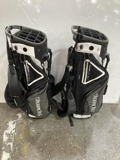 Lot 903  
            Chesterfield SR36 - Collection or Optional Delivery Available 

                
2X STROMBERG GOLF BAGS 14.0 SERIES IN BLACK/WHITE/GREY (LOCATION: SR36 B6) (17)
