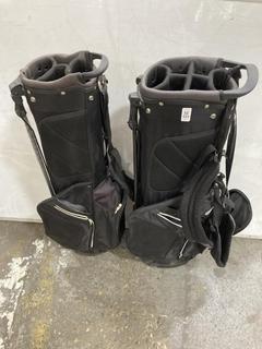 Lot 924  
            Chesterfield SR36 - Collection or Optional Delivery Available 

                
2X FAZER GOLF BAGS 1X FAZER 2.5 1X FAZER 3.0 IN BLACK AND GREY (LOCATION: SR36 B6)
