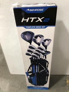 Lot 941  
            Chesterfield SR36 - Collection or Optional Delivery Available 

                
BOXED FAZER GOLD BACK IN BLUE/BLACK TO INCLUDE ASSDORTED GOLF CLUBS (LOCATION: SR...