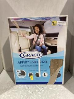 Lot 1012  
            Chesterfield SR45 - Parcel Delivery Only 

                
GRACO AFFIX I-SIZE R129 ISOFIX HIGHBACK BOOSTER (LOCATION: I8)