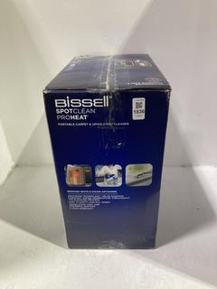 Lot 1036  
            Chesterfield SR45 - Parcel Delivery Only 

                
BISSELL SPOTCLEAN PROHEAT PORTABLE CARPET & UPHOLSTERY CLEANER (LOCATION: I10)