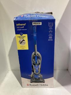 Lot 1041  
            Chesterfield SR45 - Parcel Delivery Only 

                
RUSSELL HOBBS ATHENA2 400 WATT UPRIGHT VACUUM CLEANER (LOCATION: I10)