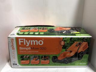 Lot 1063  
            Chesterfield SR45 - Parcel Delivery Only 

                
FLYMO SIMPLIMOW320 ELECTRIC LAWNMOWER (LOCATION: H1)