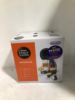 Lot 1075  
            Chesterfield SR45 - Parcel Delivery Only 

                
NESCAFE DOLCE GUSTO PICCOLO XS (LOCATION: I5)