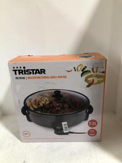 Lot 1081  
            Chesterfield SR45 - Parcel Delivery Only 

                
TRISTAR PZ-9145 MULTIFUNCTIONAL GRILL PAN XXL (LOCATION: H2)