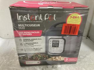 Lot 1110  
            Chesterfield SR45 - Parcel Delivery Only 

                
INSTANT POT MULTI-USE PRESSURE COOKER (LOCATION: H3)