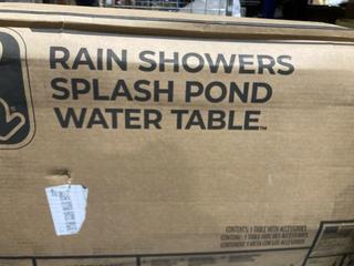 Lot 1113  
            Chesterfield SR45 - Parcel Delivery Only 

                
STEP 2 RAIN SHOWERS SPLASH POND WATER TABLE (LOCATION: H3)
