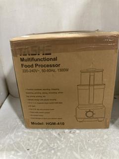 Lot 1116  
            Chesterfield SR45 - Parcel Delivery Only 

                
YASHE MULTIFUNCTIONAL FOOD PROCESSOR (LOCATION: H4)