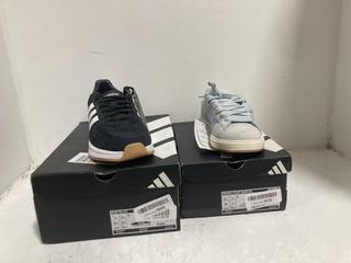 Lot 1132  
            Chesterfield SR45 - Parcel Delivery Only 

                
ADIDAS GRAND COURT BASE 00S UK SIZE 5 TRAINERS TO INCLUDE ADIDAS 70S 00S UK SIZE ...