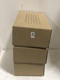 Lot 1143  
            Chesterfield SR45 - Parcel Delivery Only 

                
3 X ASSORTED FOOTWEAR BLACK/ROSE GOLD SKECHERS SIZE 8 (LOCATION: H4)