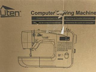 Lot 1144  
            Chesterfield SR45 - Parcel Delivery Only 

                
UTEN COMPUTERISED DIGITAL SEWING MACHINE (LOCATION: H4)