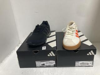 Lot 1145  
            Chesterfield SR45 - Parcel Delivery Only 

                
ADIDAS VL COURT SHOES UK SIZE 8.5 INCLUDE ADIDAS FOOTWEAR TO INCLUDE ADIDAS RUN 6...