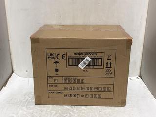 Lot 116  
            Chesterfield SR45 - Parcel Delivery Only 

                
MORPHY RICHARDS FASTBAKE BREADMAKER ORIGINAL RRP-£100 (LOCATION: L6)