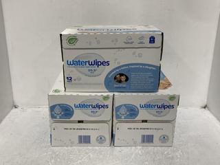 Lot 1184  
            Chesterfield SR45 - Parcel Delivery Only 

                
3 X BOX OF 12 WATERWIPES THE WORLDS PUREST BABY WIPES (LOCATION: PALLET)