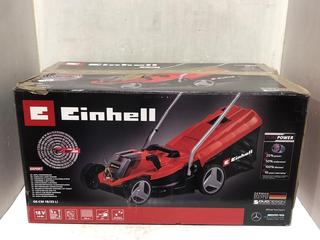 Lot 120  
            Chesterfield SR45 - Parcel Delivery Only 

                
EINHELL GE-CM 18/33 LI CORDLESS LAWN MOWER ORIGINAL RRP-£170 (LOCATION: T7)