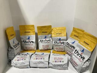 Lot 1227  
            Chesterfield SR45 - Parcel Delivery Only 

                
8 X THRIVE PLUS CHICKEN FLAVOUR DRY CAT FOOD 1.5KG - BB 03/03/25 (LOCATION: H6)
