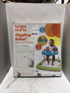 Lot 122  
            Chesterfield SR45 - Parcel Delivery Only 

                
BRIGHT STARTS GIGGLING SAFARI WALKER (LOCATION: L8)