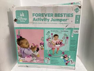 Lot 1246  
            Chesterfield SR45 - Parcel Delivery Only 

                
DISNEY BABY FOREVER BESTIE ACTIVITY JUMPER (LOCATION: H6)