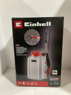Lot 1247  
            Chesterfield SR45 - Parcel Delivery Only 

                
EINHELL CORDLESS PRESSURE SPRAYER ORIGINAL RRP £117 - MODEL NO. GE-WS 18/150 LI S...