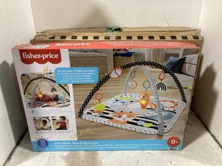 Lot 1260  
            Chesterfield SR45 - Parcel Delivery Only 

                
5 X ASSORTED CHILDRENS TOYS TO INCLUDE FISHER PRICE 3 IN 1 MUSIC GLOW AND GROW GY...