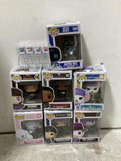 Lot 1271  
            Chesterfield SR45 - Parcel Delivery Only 

                
8 X ASSORTED FUNKO POP ITEMS TO INCLUDE FUNKO POP 1089 ASTRO BOT (LOCATION: H8)