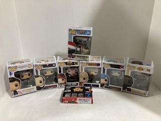 Lot 1292  
            Chesterfield SR45 - Parcel Delivery Only 

                
8 X ASSORTED FUNKO POP ITEMS TO INCLUDE FUNKO POP 1884 GHOSTBUSTERS II PETER VENK...