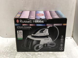 Lot 132  
            Chesterfield SR45 - Parcel Delivery Only 

                
RUSSELL HOBBS STEAM POWER STEAM GENERATOR (LOCATION: L8)