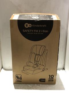 Lot 146  
            Chesterfield SR45 - Parcel Delivery Only 

                
KINDERKRAFT SAFETY FIX 2 I-SIZE CAR SEAT (LOCATION: L9)