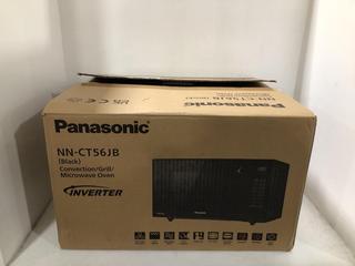 Lot 1678  
            Chesterfield SR45 - Parcel Delivery Only 

                
PANASONIC NN-CT56JB BLACK CONVECTION/GRILL/MICROWAVE OVEN (LOCATION: G7)