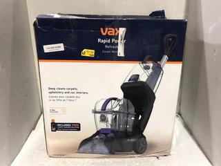 Lot 172  
            Chesterfield SR45 - Parcel Delivery Only 

                
VAX RAPID POWER REFRESH CARPET WASHER ORIGINAL RRP-£200 (LOCATION: L10)