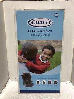 Lot 177  
            Chesterfield SR45 - Parcel Delivery Only 

                
GRACO ELDURA R129 MULTI-AGE CAR SEAT (LOCATION: L11)