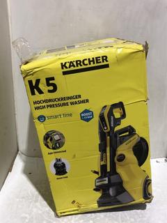 Lot 182  
            Chesterfield SR45 - Parcel Delivery Only 

                
KARCHER K5 PREMIUM SMART CONTROL PRESSURE WASHER ORIGINAL RRP-£260 (LOCATION: L11)